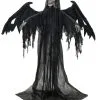 Schwarzer Pestengel Mit Licht, Sound & Bewegung -Günstiger Karneval Universum Shop schwarzer todesengel mit bewegungs sound und licht halloween animatronic halloween deko 53913 01