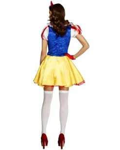 Sexy Schneewittchen Kostüm Mit Petticoat -Günstiger Karneval Universum Shop sexy scheewittchen kostuem mit petticoat und haarreif fairy tail snowwhite fancy dress costume maerchenkostuem 36628 04