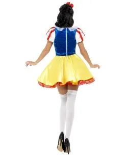 Sexy Schneewittchen Kostüm Mit Petticoat -Günstiger Karneval Universum Shop sexy scheewittchen kostuem mit petticoat und haarreif fairy tail snowwhite fancy dress costume maerchenkostuem 36628 05