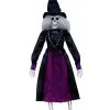 Hängefigur Skelett Hexe 40cm -Günstiger Karneval Universum Shop skelett hexe haenge figur skeleton witch hanging figure halloween dekoration zum aufhaengen 53362