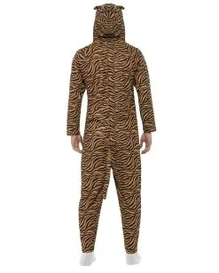 Tiger Onesie Mit Kapuze Unisex -Günstiger Karneval Universum Shop tiger onesie einteile kostuem tiger kostuem tierkostueme online kaufen tiger costume 36627 03 1