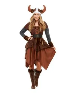 Viking Barbarian Queen Kostüm Für Erwachsene
