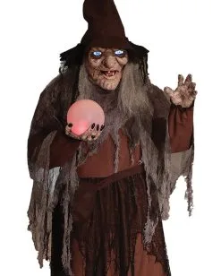 Günstiger Karneval Universum Shop 12 Günstiger Karneval Universum Shop -Günstiger Karneval Universum Shop wahrsagende hexe halloween animatronic soothsayer witch halloween animated prop horror und halloween deko 51246 2