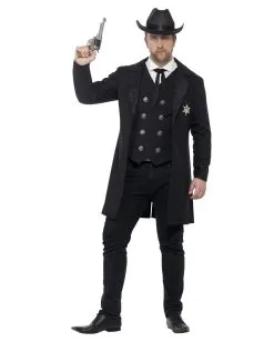 Black Sheriff Plus Size Kostüm
